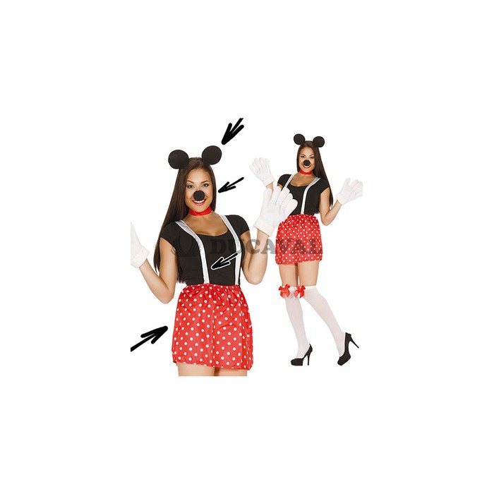 Set de Ratita  Disfraces Ducaval