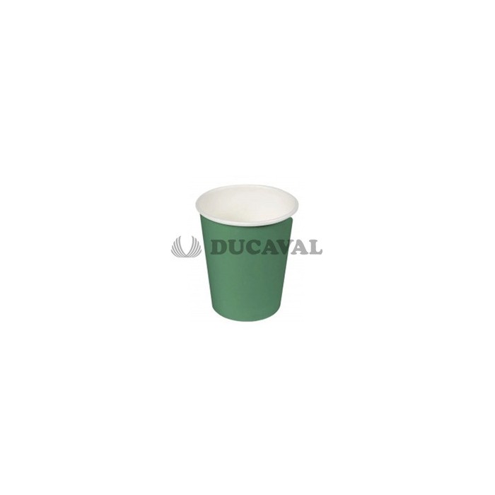 Vaso cartón verde 200cc. 24ud  Disfraces Ducaval