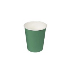 Vaso cartón verde 200cc. 24ud  Disfraces Ducaval
