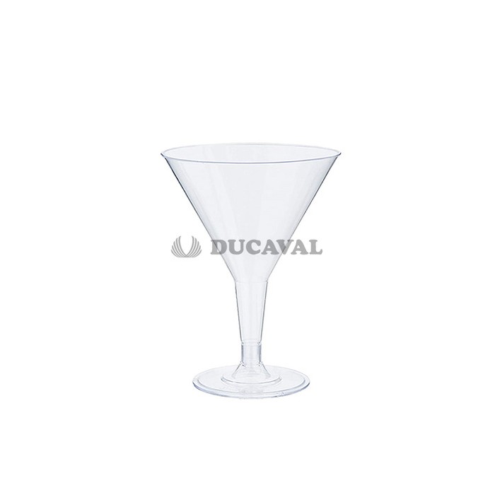 Copa cócktail  transparente 215ml (3 unidades)  Disfraces ducaval