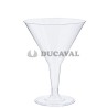 Copa cócktail  transparente 215ml (3 unidades)  Disfraces ducaval