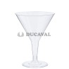 Copa cócktail  transparente 215ml (3 unidades)  Disfraces ducaval