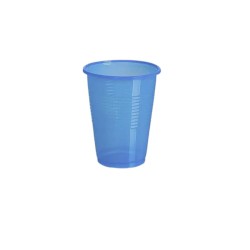 Vaso reutilizable plástico azul 200 cc 25 und | Ducaval | Envías 24/4
