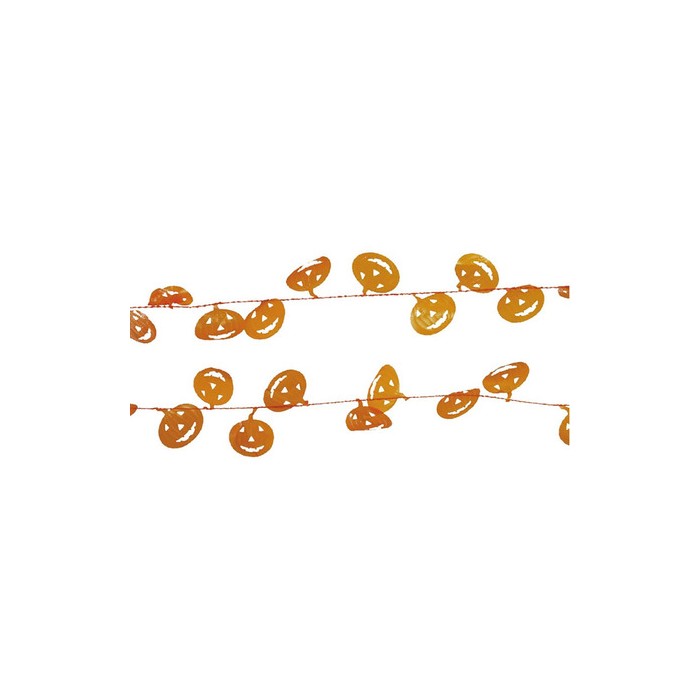 Guirnalda calabaza 275cm  Disfraces Ducaval