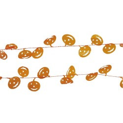 Guirnalda calabaza 275cm  Disfraces Ducaval