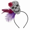 Diadema Calavera Con Flor | Ducaval | Envíos 24/48 horas