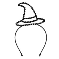 Diadema Sombrero De Bruja De Lujo Metal | Ducaval | Envíos 24/48 hora