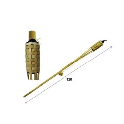 Antorcha trenzada fibra natural | Ducaval | Envías 24/48 horas 