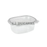 Envase rect bisagra micro 500cc 3u | DUCAVAL | Envíos 24/48h
