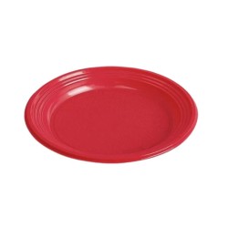 Plato reutilizable postre rojo 17 cm 12 und | Ducaval | Envías 24/48 