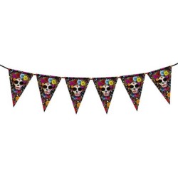 Banderines Catrina 3mts  | Ducaval | Envíos 24/48 horas