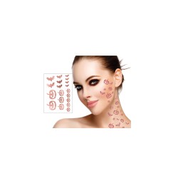 Tatuajes oro rosa de Halloween | Ducaval | Envías 24/48 horas 