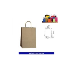 Bolsa Papel Kraft 32x40. Ducaval envios 24/48 horas