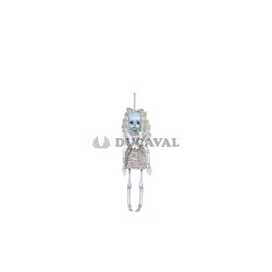 Colgante muñeca esqueleto 40cm | Ducaval | Envíos 24/48 horas