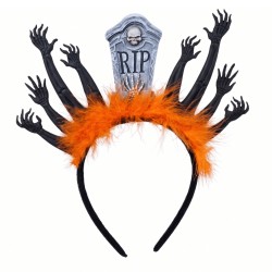 Diadema Lápida Con Zombies | Ducaval | Envíos 24/48 horas