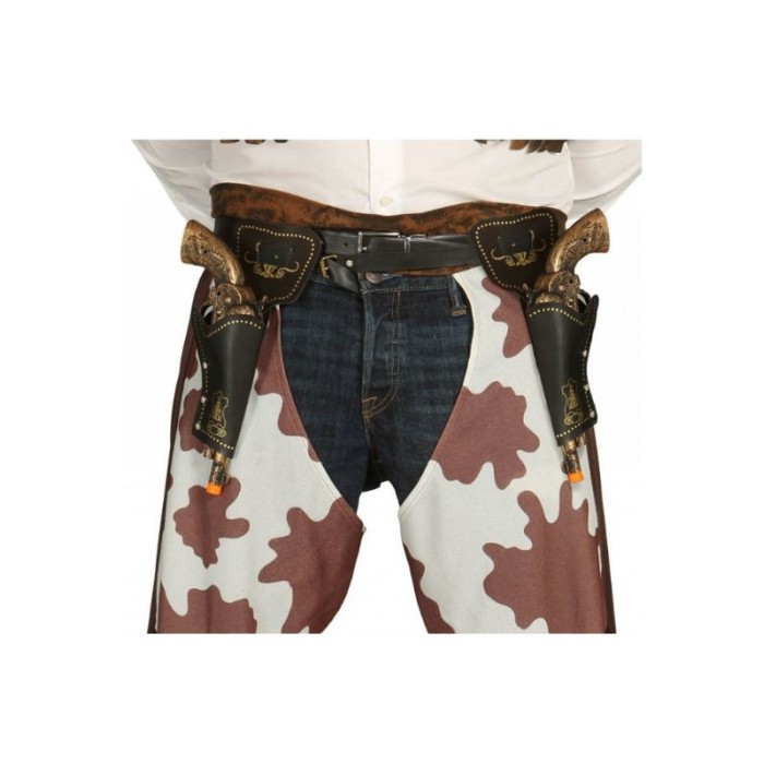 Cartuchera doble con pistolas de 29 cms | Ducaval | Envías 24/48 hora