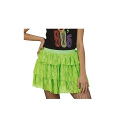 Falda años 80 verde neon| Ducaval | Envías 24/48 horas 