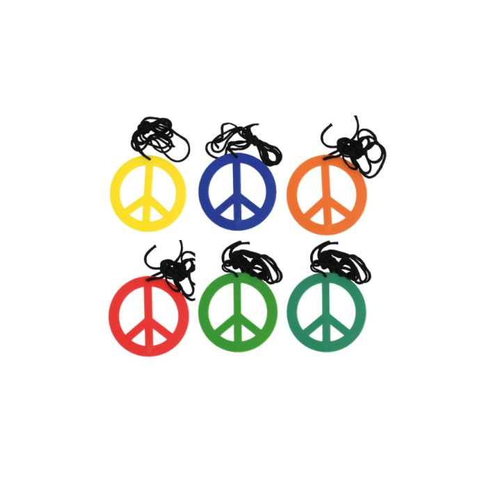 Colgante hippie colores surtidos 7cm | Ducaval | Envías 24/48 horas 