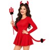 Set Accesorios Diablo 3 Piezas (Diadema, Tridente y Cola) | Ducaval |