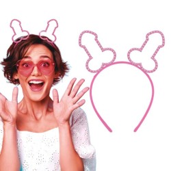 Diadema penes brillantes metálica | Ducaval | Envías 24/48 horas 