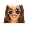 Gafas redondas con brillantes