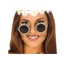 Gafas redondas con brillantes