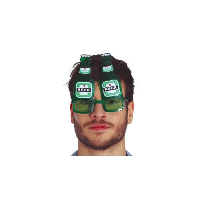 Gafas botella de cerveza