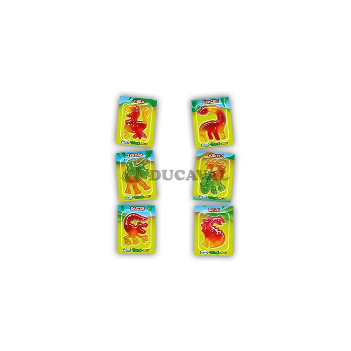 Dino jelly 66 piezas