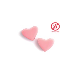 Corazones fresa vidal 75ud |Ducaval | envíos 24/48 horas