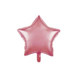 Globo foil estrella satín luxe blanco 45cm | Ducaval | Envíos 24/48 h