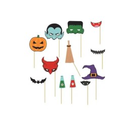 Set photocall halloween 12pcs | Ducaval | Envías 24/48 horas 