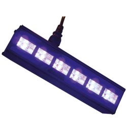 6 leds luz negra uv | Ducaval | Envías 24/48 horas 