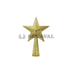 Remate estrella oro 37cm