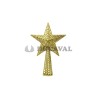 Remate estrella oro 37cm