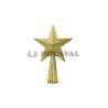 Remate estrella oro 37cm