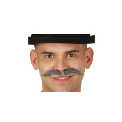 Bigote bavaro gris. | Ducaval | Envios en 24/48 horas.