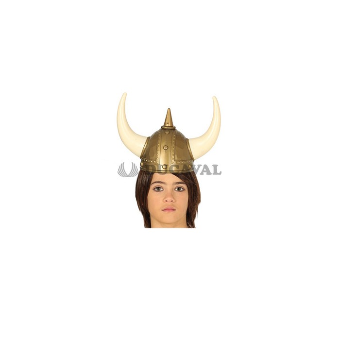 Casco vikingo infantil. Ducaval envios 24/48 horas