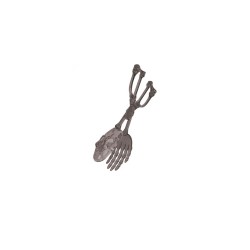 Pinzas ensalada gris | Ducaval | Envíos 24/48 horas