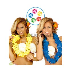 Collar hawaiano neon surtido  Disfraces Ducaval