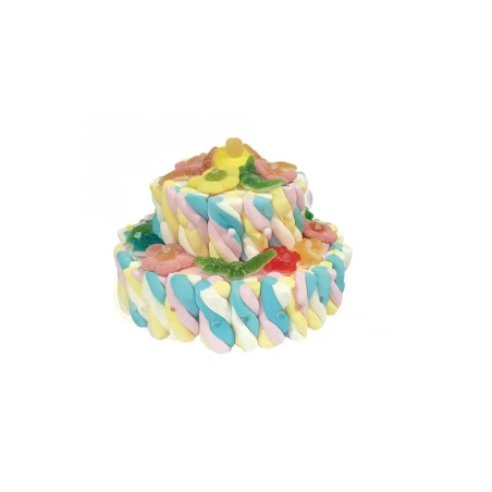 Tarta chuches multicolor 2 pisos| Ducaval | Envíos 24/48 horas