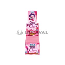 Chocoladrillos fresa vidal 75 unidades.Ducaval 2448horas envios