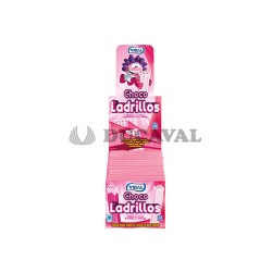 Chocoladrillos fresa vidal 75 unidades.Ducaval 2448horas envios
