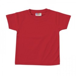 Camiseta premium bebé roja
