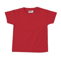 Camiseta premium bebé roja
