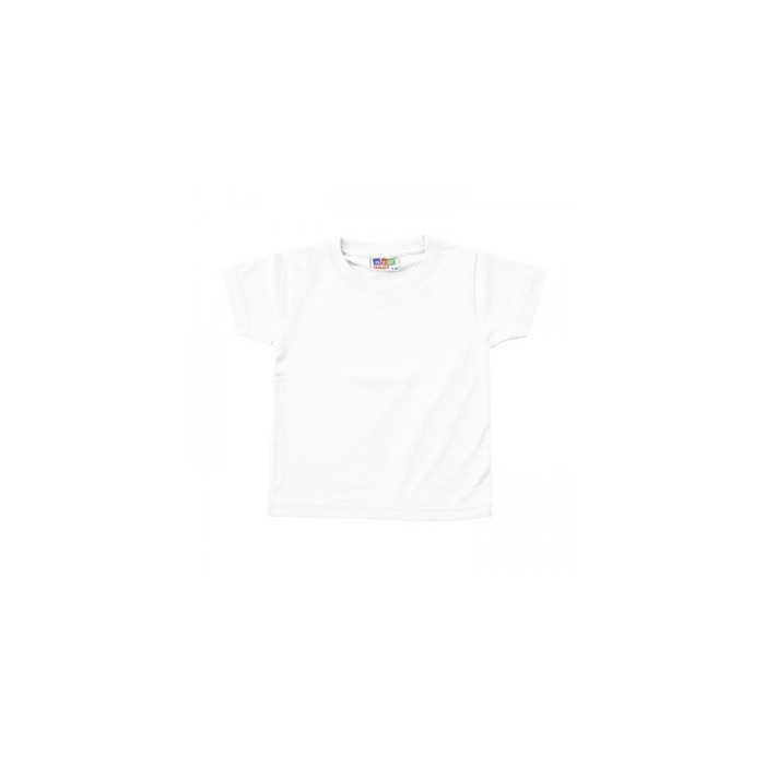 Camiseta premium bebé blanca
