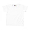 Camiseta premium bebé blanca
