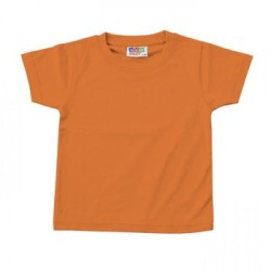 Camiseta premium bebé naranja