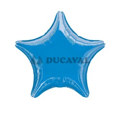Globo foil estrella azul 48cm