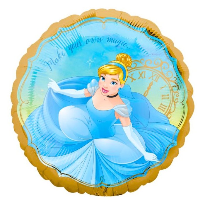 Globo foil Cenicienta 45cm I Ducaval I Envíos 24/48 horas