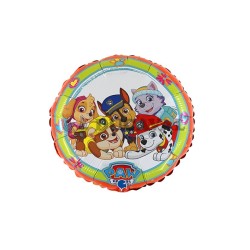 Globo foil Pawsome PATRULLA CANINA 46cm